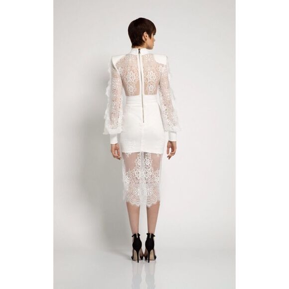 Zhivago Praiano Midi Dress in White - Picture 5 of 14